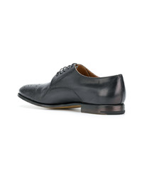 schwarze Leder Derby Schuhe von Premiata