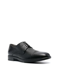 schwarze Leder Derby Schuhe von Tom Ford