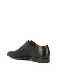 schwarze Leder Derby Schuhe von Stemar