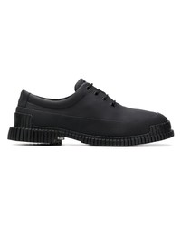 schwarze Leder Derby Schuhe von Camper