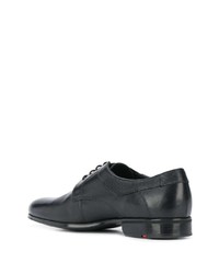 schwarze Leder Derby Schuhe von Lloyd