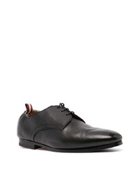 schwarze Leder Derby Schuhe von Bally