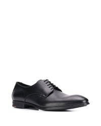 schwarze Leder Derby Schuhe von Lloyd