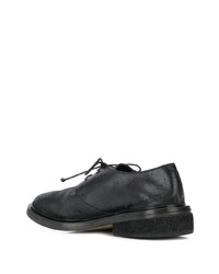 schwarze Leder Derby Schuhe von Marsèll