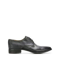 schwarze Leder Derby Schuhe von Premiata