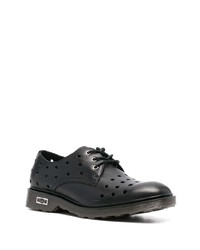 schwarze Leder Derby Schuhe von Cult