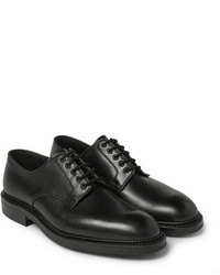 schwarze Leder Derby Schuhe von Richard James