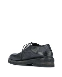 schwarze Leder Derby Schuhe von Marsèll