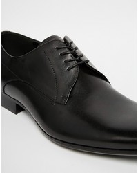 schwarze Leder Derby Schuhe von Aldo