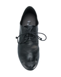 schwarze Leder Derby Schuhe von Marsèll