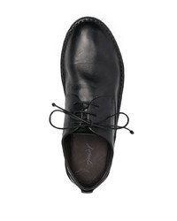 schwarze Leder Derby Schuhe von Marsèll