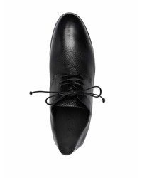 schwarze Leder Derby Schuhe von Marsèll