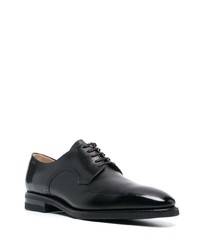 schwarze Leder Derby Schuhe von Bally