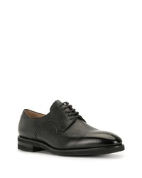 schwarze Leder Derby Schuhe von Bally