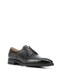 schwarze Leder Derby Schuhe von Bally