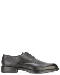 schwarze Leder Derby Schuhe von Sergio Rossi