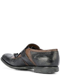 schwarze Leder Derby Schuhe von Church's