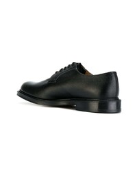 schwarze Leder Derby Schuhe von Church's