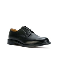 schwarze Leder Derby Schuhe von Church's