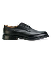 schwarze Leder Derby Schuhe von Church's