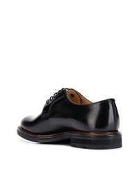 schwarze Leder Derby Schuhe von Church's