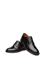 schwarze Leder Derby Schuhe von SHOEPASSION