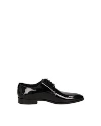 schwarze Leder Derby Schuhe von Sioux