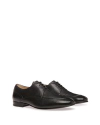 schwarze Leder Derby Schuhe von Bally