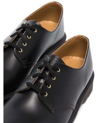 schwarze Leder Derby Schuhe von Dr. Martens