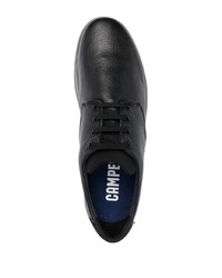 schwarze Leder Derby Schuhe von Camper