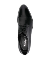 schwarze Leder Derby Schuhe von Baldinini