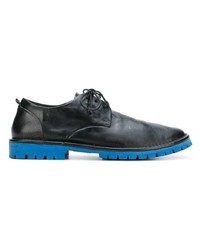 schwarze Leder Derby Schuhe von Marsèll