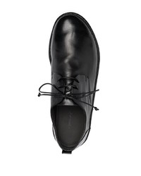 schwarze Leder Derby Schuhe von Marsèll