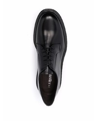 schwarze Leder Derby Schuhe von Barrett