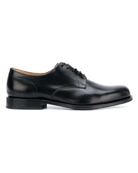 schwarze Leder Derby Schuhe von Church's