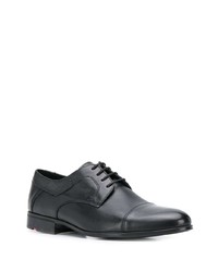 schwarze Leder Derby Schuhe von Lloyd