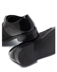 schwarze Leder Derby Schuhe von Stefan Cooke