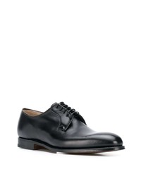 schwarze Leder Derby Schuhe von Church's