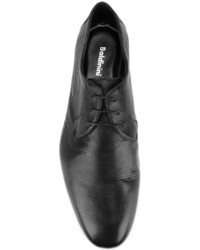 schwarze Leder Derby Schuhe von Baldinini