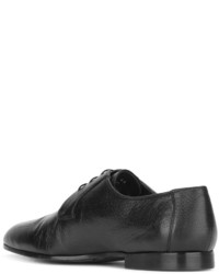 schwarze Leder Derby Schuhe von Baldinini