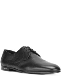 schwarze Leder Derby Schuhe von Baldinini