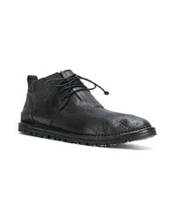 schwarze Leder Derby Schuhe von Marsèll