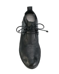 schwarze Leder Derby Schuhe von Marsèll