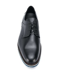 schwarze Leder Derby Schuhe von Lloyd