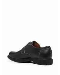 schwarze Leder Derby Schuhe von Camper