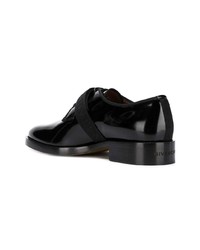 schwarze Leder Derby Schuhe von Givenchy