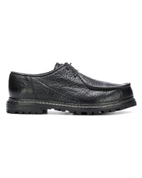 schwarze Leder Derby Schuhe von Officine Creative