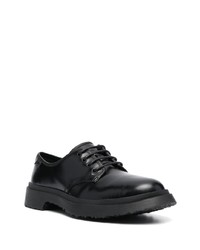 schwarze Leder Derby Schuhe von Camper