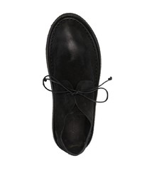 schwarze Leder Derby Schuhe von Marsèll