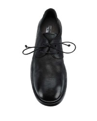 schwarze Leder Derby Schuhe von Marsèll